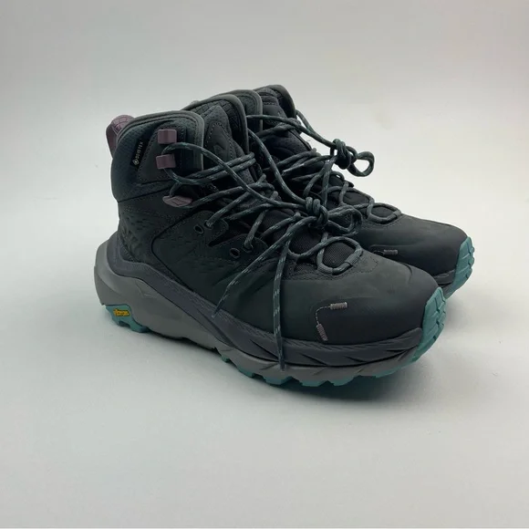 HOKA Kaha 2 GTX Hiking Shoes Women's Size US 7B Castlerock/Coastal NEW - Picture 3 of 9